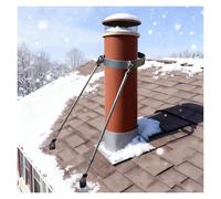 Stainless Steel Roof Bracket Support Kit for Chimney Pipe Installation and Reinforcement