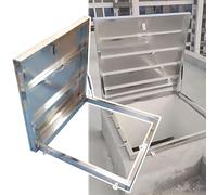 Stainless Steel Roof Hatch, Waterproof and Durable for Safe Emergency Exit with Heavy-Duty Capacity