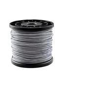 Stainless Steel Rope Diameter 0.3mm-10mm Length 2-100m Clothesline,PVC Transparent Plastic Coated No Burr Stainless Steel Wire Rope Soft Cable(10 meter,1.5 To 2.0MM 7X7)