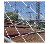 Stainless Steel Rope Mesh, Flexible Rope Railing Safety Net for Garden Playground Protection, Farm Football Field Border, 0.9m x 10m