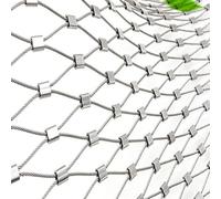 Stainless Steel Rope Net, Anti-theft And Fall Protection Net, Flexible Impact Resistant Boundary Protection Net