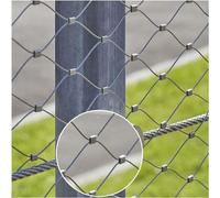 Stainless Steel Rope Net, Anti-theft And Fall Protection Net, Flexible Impact Resistant Boundary Protection Net