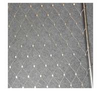 Stainless Steel Rope Net, Flexible Cable Mesh for High Altitude Safety and Garden Decor