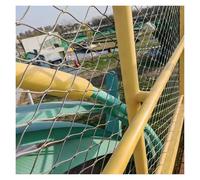 Stainless Steel Rope Netting10cm/2mm Flexible Cable Mesh for Poultry Farm Ber AntiFall Safe Net for Balcony & Deck (1.2x15m)& Secure