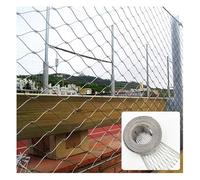 Stainless Steel Rope Wire Mesh, Flexible Cable Railing Safety Net, Garden Metal Netting for Zoo Cage, Stair, and Balcony