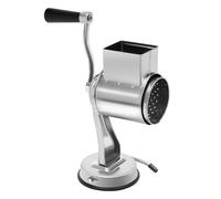 Stainless Steel Rotary Cheese Grater, Manual Food Slicer and Shredder, Kitchen Rotary Drum Slicer Shredder, with 5 Stainless Steel Blades, for Chop and Slice Fruits,Vegetables