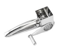 Stainless Steel Rotary Cheese Grater Manual Handheld Multi Function Detachable Easy Clean Food Shredder for Kitchen Cooking Baking