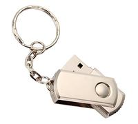 Stainless Steel Rotate USB Flash Drive USB Disk 32GB Silver