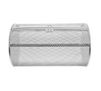 Stainless Steel Rotating Grill Basket for Oven and BBQ - Ideal for Roasting Nuts, Chestnuts, and Dried Fruits - Essential Cooking and Grilling Accessory