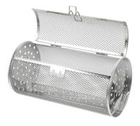 Stainless Steel Rotisserie Basket 360 Degree Rotating Grill Drum