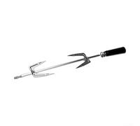 Stainless Steel Rotisserie Fork Set for Outdoor Grilling(1) | 304 steel, rust resistant, for durable construction, withstands high heat, long lasting