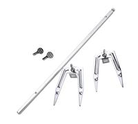 Stainless Steel Rotisserie Meat Forks Air Fryer Fork Grill Spit Rod Roast Chicken Fish Forks 34cm Summer Outdoor Accessories