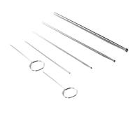 Stainless Steel Round Ball - Snake Probe Kit, Tip Probes Set For Animal, Multifunctional Detection Tools | Reptiles Sex Probe, Portable Reptiles Snake Gender Identification Products For Home Use