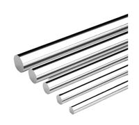 Stainless Steel Round Bar 304 Stainless Steel Rod Dia 3/4/4.5/5/5.5/6/6.5mm CNC Solid Round Shaft Bars(4.5mm,500mm)