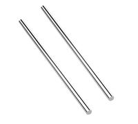 stainless steel round bar, 304 Stainless Steel Solid Round Rod Lathe Bar DIY Craft Tool 2-10mm x 6-20in 2/5/10 Pcs(6mm 5pcs,200mm)