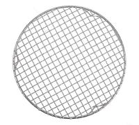 Stainless Steel Round Cooling Rack Wire Oven Grill Sheet Baking Grid Cake Cooling Tray with 3 Legs for Baking Roasting Grilling Drying Pies Cakes Biscuits Pizza(24.5cm)