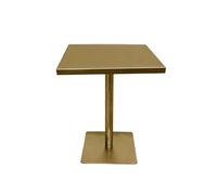 Stainless Steel Round Dining Table, Modern Minimalist Design, Versatile Side Table for Living Room, Bar, Cafe, Restaurant, Pub