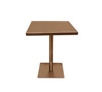 Stainless Steel Round Dining Table, Modern Minimalist Design, Versatile Side Table for Living Room, Bar, Cafe, Restaurant, Pub