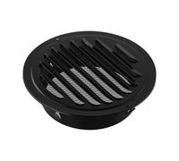 Stainless Steel Round Exterior Vent Grille for Wall Duct Systems with 70mm 80mm 100mm 150mm 200mm Diameter Options and Resistance (150mm)