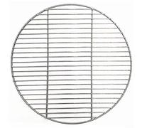 Stainless Steel Round Grate, 28cm Diameter Round Cooking Grate Fits for Charcoal Kettle Grills Grill Grates, Portable Barbecue Accessory(28cm)