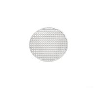 Stainless Steel Round Grill Mat 18-30cm for BBQ Barbecue Oven Baking Rack Grilling Mesh Cooling Wire Grid Compatible with Outdoor Kitchen(22cm)