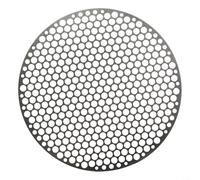 Stainless Steel Round Grill Net BBQ Mat, Carbon Furnace Steam Nets Barbecue Rack, Reusable Fire Pit Grate Barbecue Mesh, Round Steaming Cooling Rack(26CM)