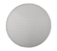 Stainless Steel Round Grill Net for Korean BBQ, Non-Stick Mesh Plate for Grilling Beef Chicken Fish Vegetables, Stable Crossed Wire Design for Even Airflow and Cooling(380MM)