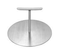 Stainless Steel Round Hamburger Press Patty Maker Stainless Steel Suitable for Kitchen and Home Delivering Restaurant-Quality Smashed Burgers at Home (15cm)