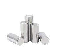 Stainless Steel Round Head Flat Chamfered, 304 Stainless Steel Dowel Pins M4x6-60mm Silver White GB119 50/30/20/10 pcs(6mm (50pcs))