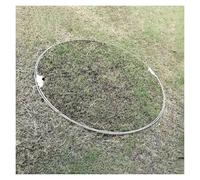 Stainless Steel Round Inspection Cover Hidden Drain Cover for Pathway & Sidewalk 300-650mm Dimensions 400mm Diameter Access Lid & Weather-Resistant