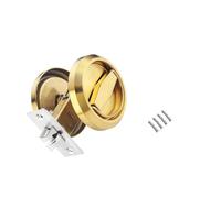 Stainless Steel Round Recessed Door Rustproof Invisible Sliding Door Handle Pull Rings Handle Hardware Enduring Resistant Door Hardware