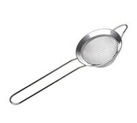 Stainless Steel Round Screen Flour Sieves Fine Meshs Filter Baking Sieves Bakings Accessary Suitable for Powder Flour Fat Skimmer Spoon Ladle