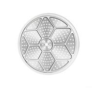 Stainless Steel Round Steamer Rack Tray Cooking Steam Plate for Pressure Cooker Stockpot Pan(27.2cm)