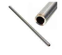 Stainless Steel Round Tube， 1pcs Length 250/500mm 304 Seamless Stainlessy Steel Capillary Tube OD 0.3-12mm ID .1-11mm(6x3x500mm)