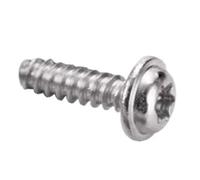 Stainless Steel Round Washer Head M2 M2.6 M3 M4 M5 Torx Self Tapping Screw, 20pcs, M4x16mm