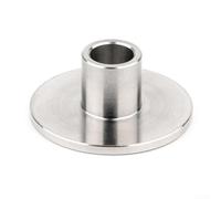 Stainless Steel Router Template Guide Bushing Set With Six Interchangeable Sleeves From 10mm To 20mm For Precise Wood Carving And Edge Profiling Tasks Silver Finish Compact Design For Trimmers(14mm)