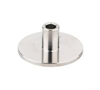 Stainless Steel Router Template Guide Bushing Set With Six Interchangeable Sleeves From 10mm To 20mm For Precise Wood Carving And Edge Profiling Tasks Silver Finish Compact Design For Trimmers(10mm)