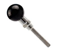 Stainless Steel Rubber Thread Ball Head Adapters Providing Long in Harsh Environment Head Adapter for Long Lasting Use