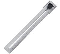 Stainless Steel Ruler, 0-300mm Stainless Steel Ruler Metal Ruler Scribing Marking Gauge Cut Scraper Ruler for Woodworking Measuring
