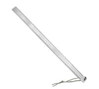 Stainless Steel Ruler - 21.6 Inch Measuring Tool, Straight Edge Metal Measuring Ruler For Engineering | Drawing Drafting Crafting Home School Construction Work Metal Rule Metric Scale