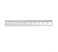 Stainless Steel Ruler for Precision Measuring with Unique Round and Square Hole Features (round hole ruler)