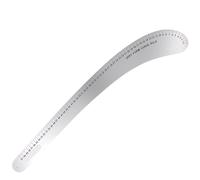 Stainless Steel Ruler Metal Sewing Curve Ruler For Design, Pattern Making, & Metric System 32cm 48cm 60cm(61cm)