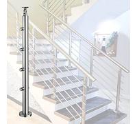 Stainless Steel s Balcony Post Outdoor Garden Railing Support Stair Cable Pins Modern Terrace Guardrail for Safe and SLE