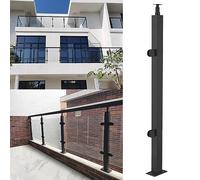 Stainless Steel s Balustrade Railing Post Kit31 to 51" Adjustable Height 70cm for Dec & BalconiesDeep Coffee h Modern Outdoor Safe Solut