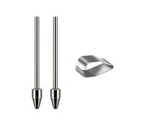 Stainless Steel S Pen Tips Compatible for Remarkable Paper Tablet Marker Plus Metal Replacement Pen Tips/Nibs Stylus for Galaxy Note10/20/Tab S6 LITE/S7/S9/S24U (2pcs)