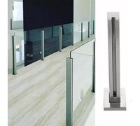 Stainless Steel s Railing 95cm/37.4in Final Post for Balcony/Terrace Modern s Support for Safe & SLE Ideal for Outdoor Spaces