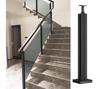 Stainless Steel s Railing Post for Indoor Stairs & Balconies 95cm/37.4in Final Post &Safe BER for Home Decor