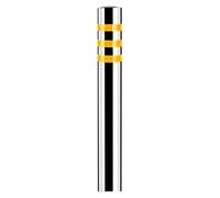 Stainless Steel Safety Bollard Posts, Driveway Security Barriers for Traffic Warning and Parking Protection