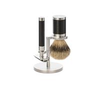 Stainless Steel Safety Razor Kit Mühle Rocca Pur (x3) Noir TU