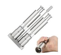 Stainless Steel Salt Pepper Grinder Set - Manual Mill Combo for Spices, Chef Gift Kitchen Accessory, Adjustable Ceramic Grindr for Cumin | Pepper Sea Salt Grinders for Cooking Dining Table